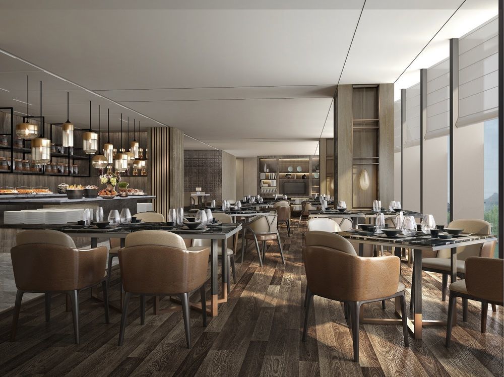 Hangzhou Marriott Hotel Qianjiang Exterior foto